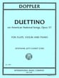 Duettino on American National Songs, Op. 37 Flute, Violin and Piano cover